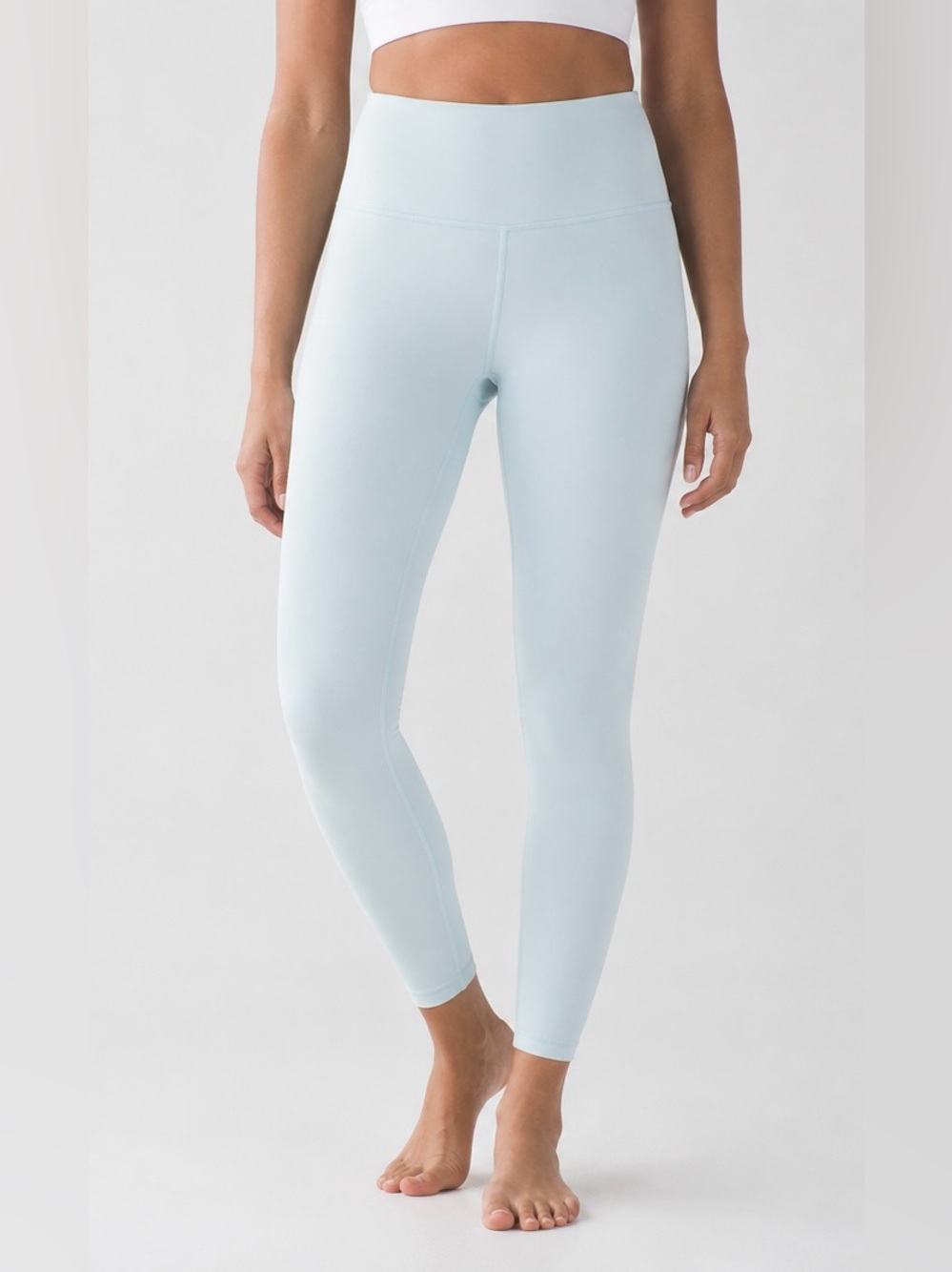 Lululemon Light Blue High Rise Leggings 27” Inseam Women’s